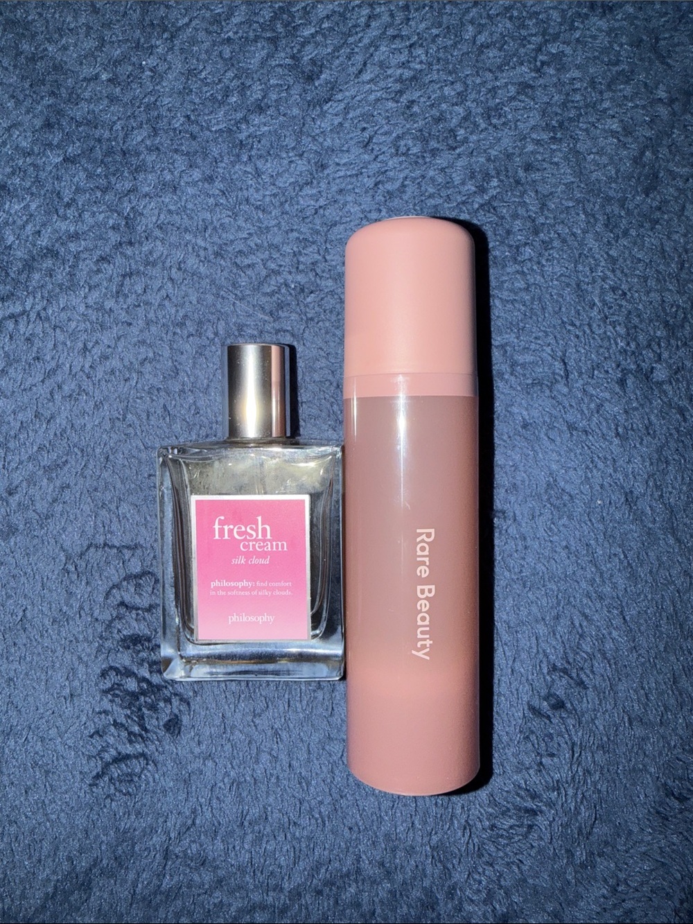 Bundle- Philosophy Silk Cloud and Rare Beauty body and hair mist